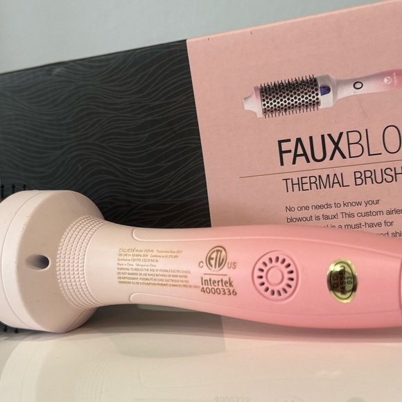 Calista FauxBlo Thermal Brush (Pink Ombre)1.77” Great for Long Hair - Picture 5 of 8